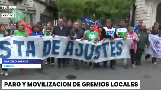 Jornada de paro local en rechazo al Presupuesto 2019