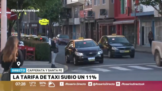 La tarifa de taxi cuesta un 11% más a partir de hoy