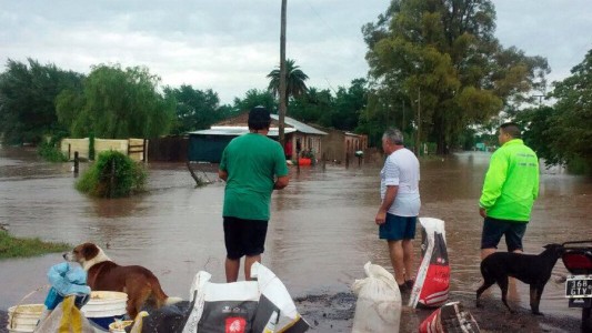 Doscientos evacuados y cortes de luz en Pergamino por un fuerte temporal