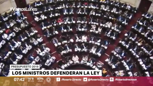 La Cámara de Senadores comienza a analizar el Presupuesto 2019