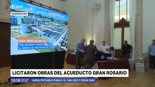 Licitan las obras de la segunda etapa del Acueducto Gran Rosario