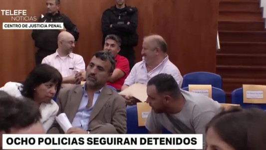 Prision preventiva para los ocho policias involucrados con la banda Los Monos