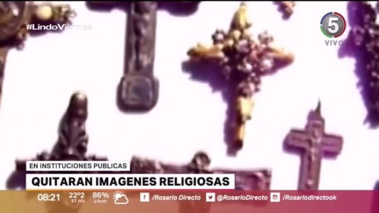 Retirarán imágenes religiosas de escuelas y hospitales públicos