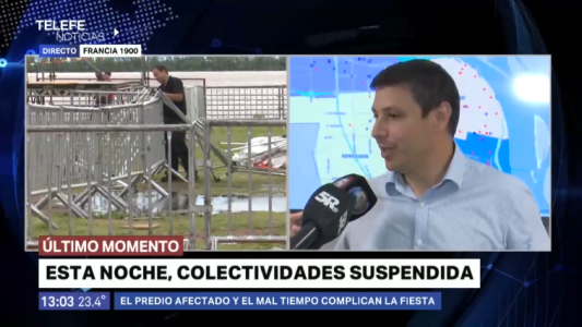 Fiesta de las Colectividades: suspendieron la jornada de hoy por el clima