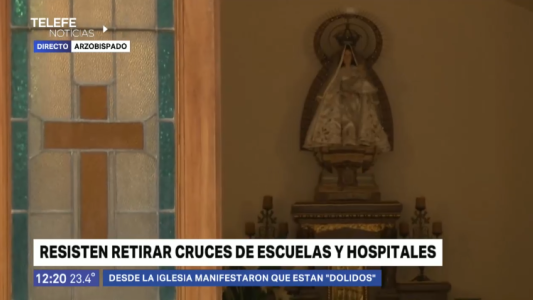 Se resisten a retirar símbolos religiosos de escuelas y hospitales públicos