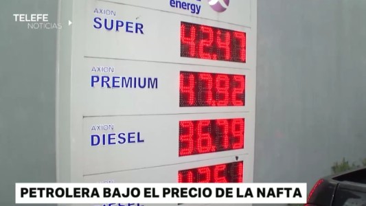 Una petrolera bajó el precio de sus combustibles en los surtidores