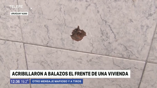 Acribillaron a balazos el frente de una vivienda