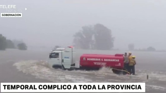 El gobernador Miguel Lifschitz se refirió a los daños ocasionados por el temporal en la Provincia