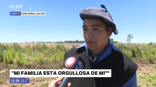 La historia de Lautaro, el gaucho de Gálvez que se volvió viral