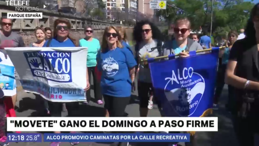 "Movete" a paso firme: ALCO promovió caminatas por la Calle Recreativa