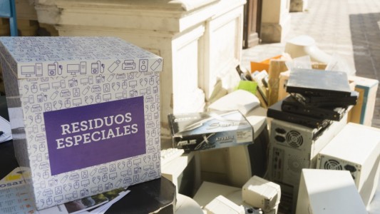Residuos informáticos: la recepción de materiales se incrementó más de un 2.000% en siete años