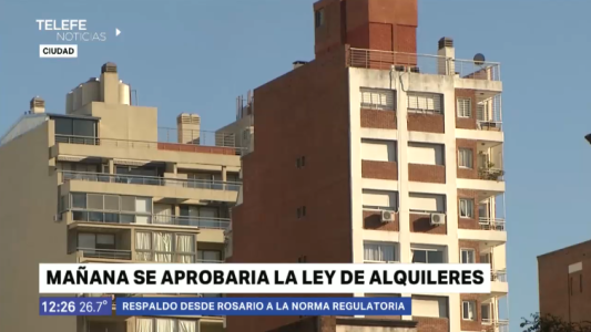 Ley de Alquileres: organizaciones de Rosario respaldan la norma
