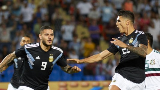 La Selección ganó en Mendoza con goles de Icardi y Dybala