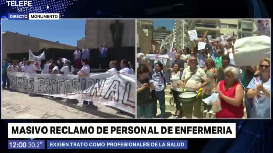 Los enfermeros reclaman para ser reconocidos como "profesionales de la salud"