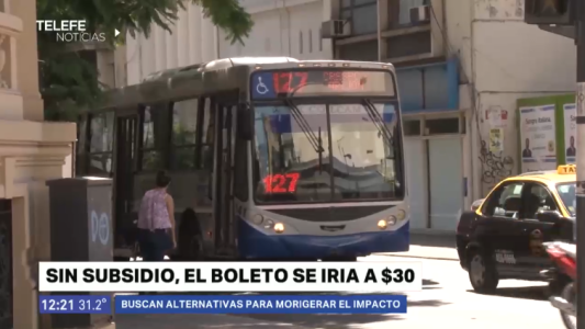 Aseguran que sin el subsidio al transporte, el boleto costará 30 pesos