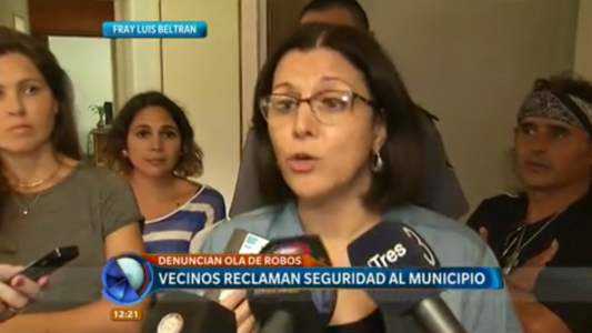 Habló la intendenta de Beltran tras el reclamo de seguridad de los vecinos