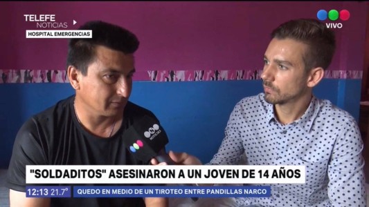 Asesinaron a un joven de 14 años mientras miraba un partido de fútbol