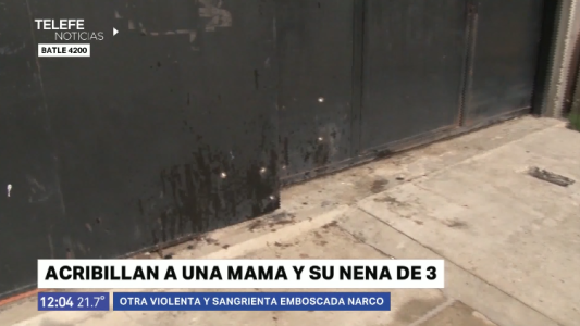 Acribillaron a una joven madre y su hija de 3 años