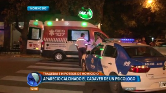 Incendio fatal en Moreno al 300: el hombre calcinado presentaba heridas de arma blanca