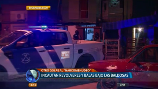 Riobamba al 6500: gran operativo en un búnker