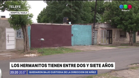 Rescatan a cinco niños en estado de abandono
