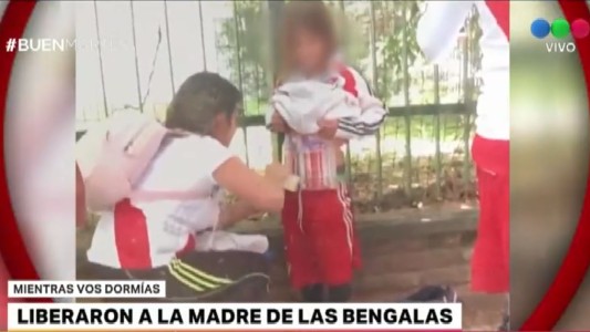 Liberaron a la madre de la pirotecnia: "Eran cascos de bengalas vacíos"