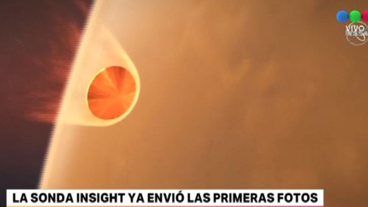 La sonda espacial InSight comenzó a enviar imágenes de Marte