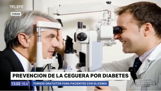 Continúa la campaña gratuita de prevención de ceguera por diabetes