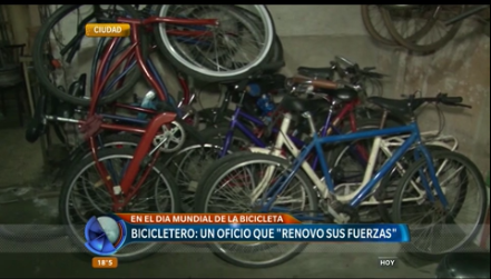 Bicicletero: un oficio que renovó sus fuerzas