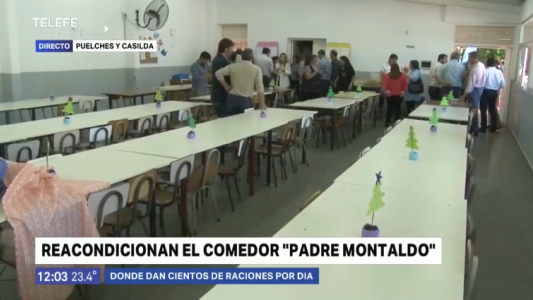 Inauguraron el nuevo Comedor Padre Montaldo en barrio Ludueña