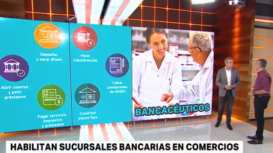 Habilitan sucursales bancarias en comercios