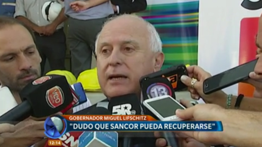 Miguel Lifschitz: "Dudo que SanCor pueda recuperarse"
