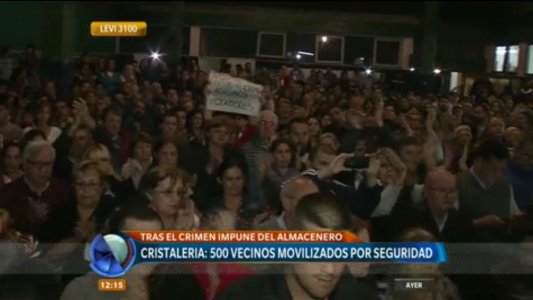 Barrio Cristalería: los vecinos reclaman por seguridad