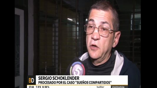 Sergio Schoklender habló sobre Sueños Compartidos: “Demostraré mi inocencia en un juicio oral y público"