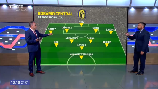 Central jugará ante Vélez con equipo alternativo