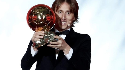 Luka Modric se quedó con el Balón de Oro 2018