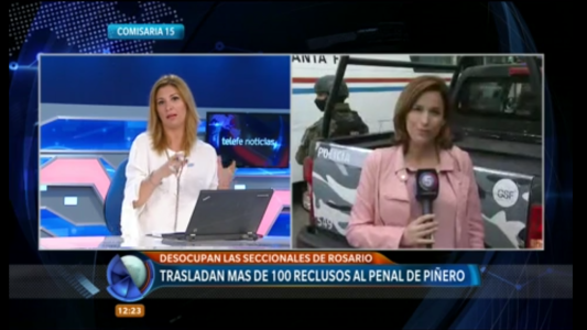 Gran operativo: trasladaron a más de 100 reclusos al penal de Piñero