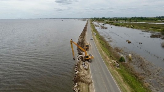 Intendente de Melincué: "Estamos peor que nunca; la laguna sigue subiendo como nunca antes"