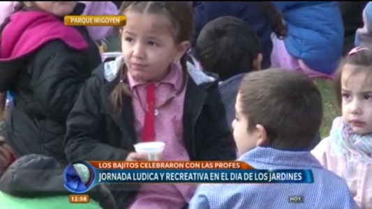 En el Día de los jardines de infantes y de las maestras jardineras los más chiquitos estuvieron de festejo
