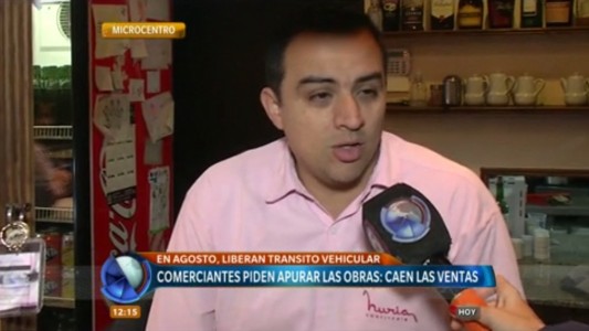 Reformas en el microcentro: los comerciantes y cocheristas reclaman por la demora en las obras