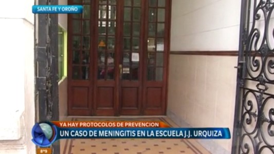 Se registró un caso de meningitis en la escuela Urquiza
