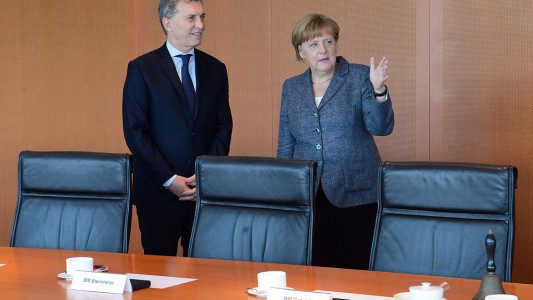 Macri recibe a Angela Merkel en Argentina: será la primer visita oficial alemana en 20 años