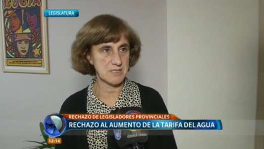 Legisladores santafesinos rechazan el aumento de la tarifa de Aguas