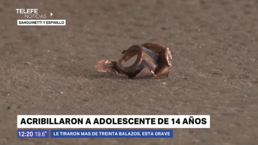 Acribillaron a un adolescente de 14 años en zona oeste