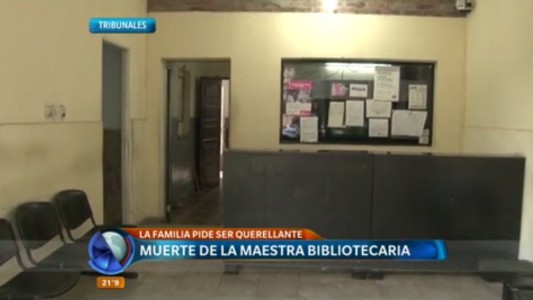 Muerte de la bibliotecaria: su familia será querellante