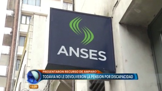 Denuncia que todavía no le devolvieron la pensión por discapacidad