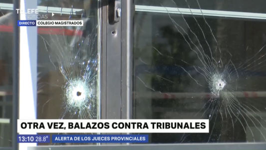 Jueces provinciales en alerta por la balacera a Tribunales