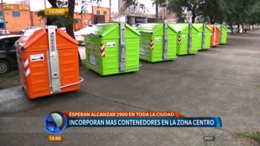 Ciudad: incorporarán más contenedores de basura en la zona céntrica