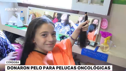 Córdoba: más de 300 personas donaron pelo para pelucas oncológicas