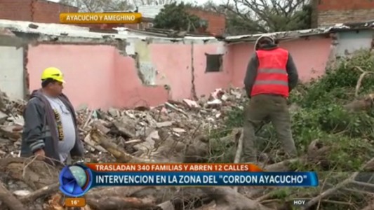 Intervención en el Cordón Ayacucho: relocalizan a más de 300 familias para abrir 12 nuevas calles